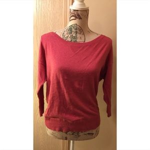 American Eagle pink lightweight sweater- bin 8